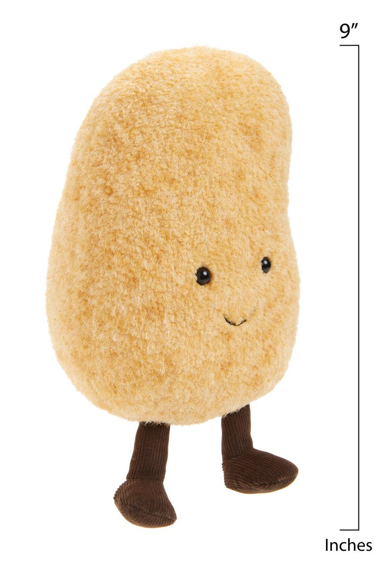 Amuseables Graham Potato 7.5-Inch Plushie, Alternate, color, BROWN