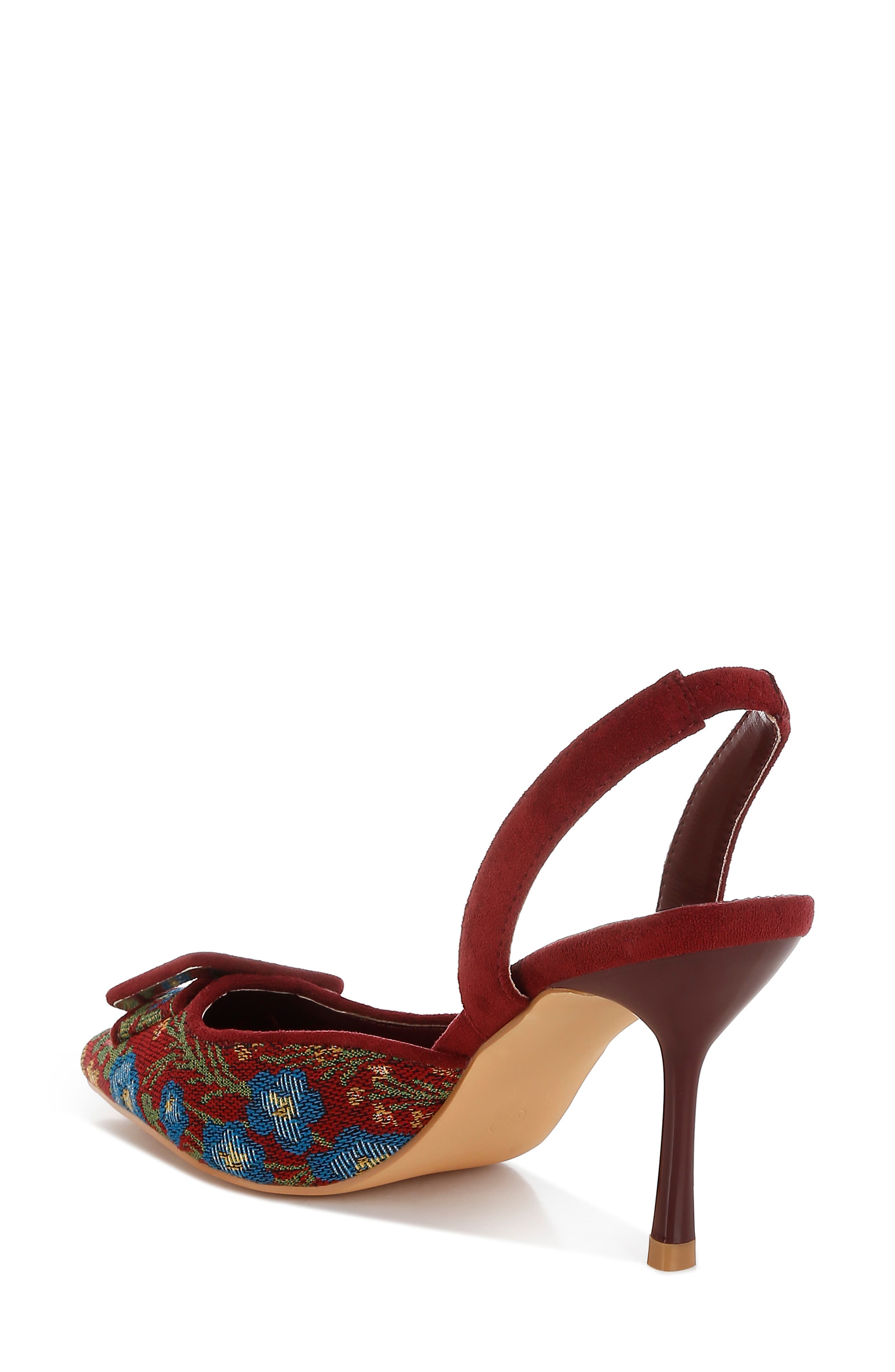 LONDON RAG Miraya Pointed Toe Pump, Alternate, color, Burgundy