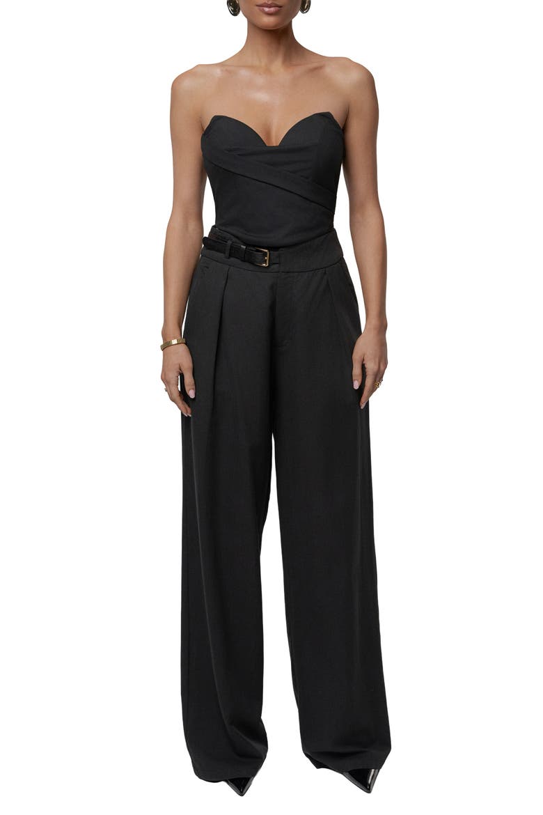 Everywhere Belted Trousers, Alternate, color, Black