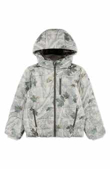 abercrombie kids Kids' Midweight Hooded Puffer Jacket