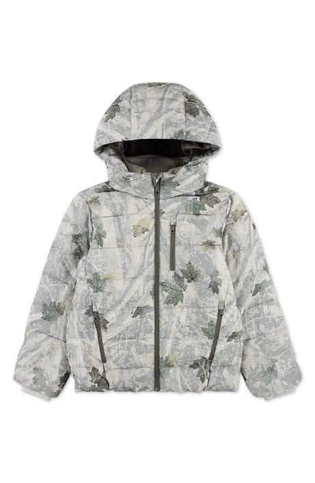 abercrombie kids Kids' Midweight Hooded Puffer Jacket