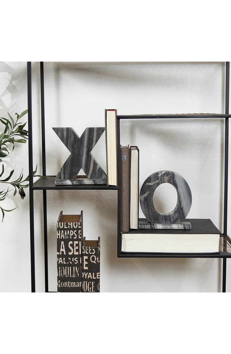 VIVIAN LUNE HOME XO Marble Bookends, Alternate, color,