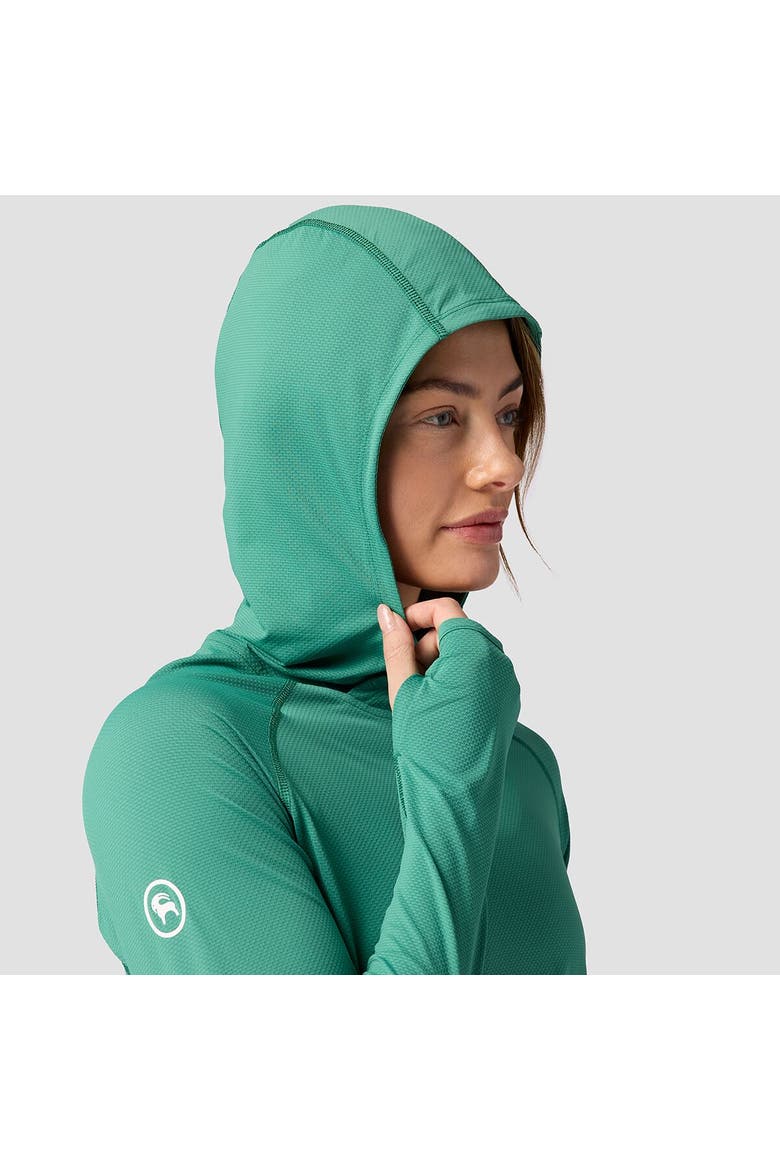 Tahoe Sun Hoodie - Women's, Alternate, color, Gearhead Green