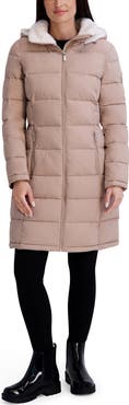 Kenneth Cole New York Stretch Puffer Jacket w/ Hood