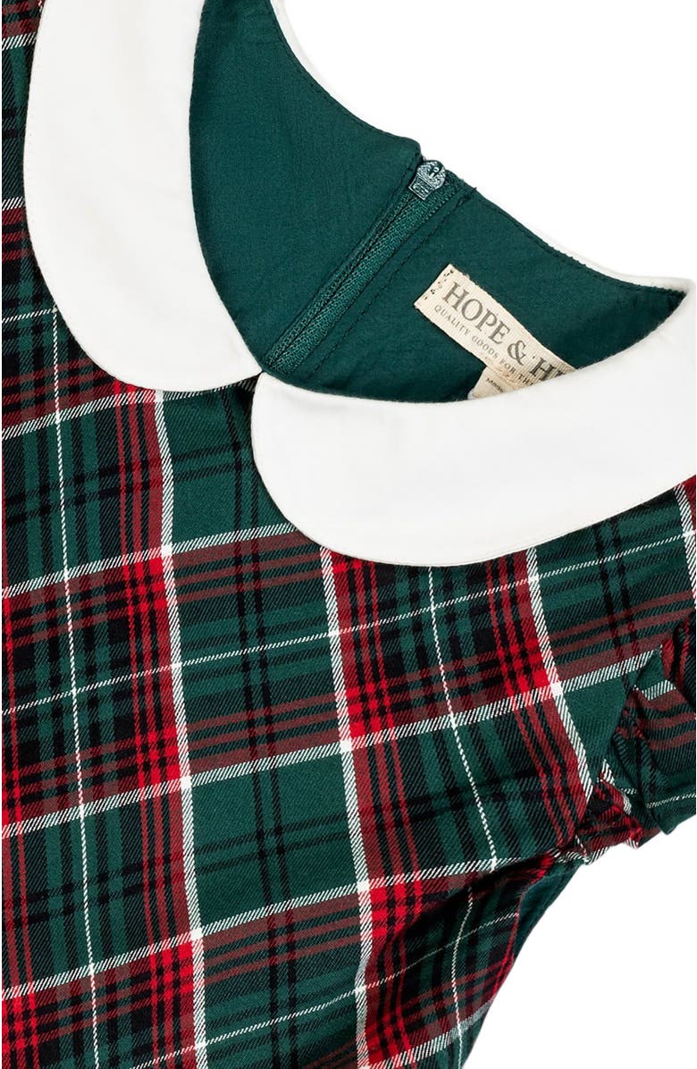 Hope & Henry Girls' Organic Peter Pan Collar Party Dress, Toddler, Alternate, color, 