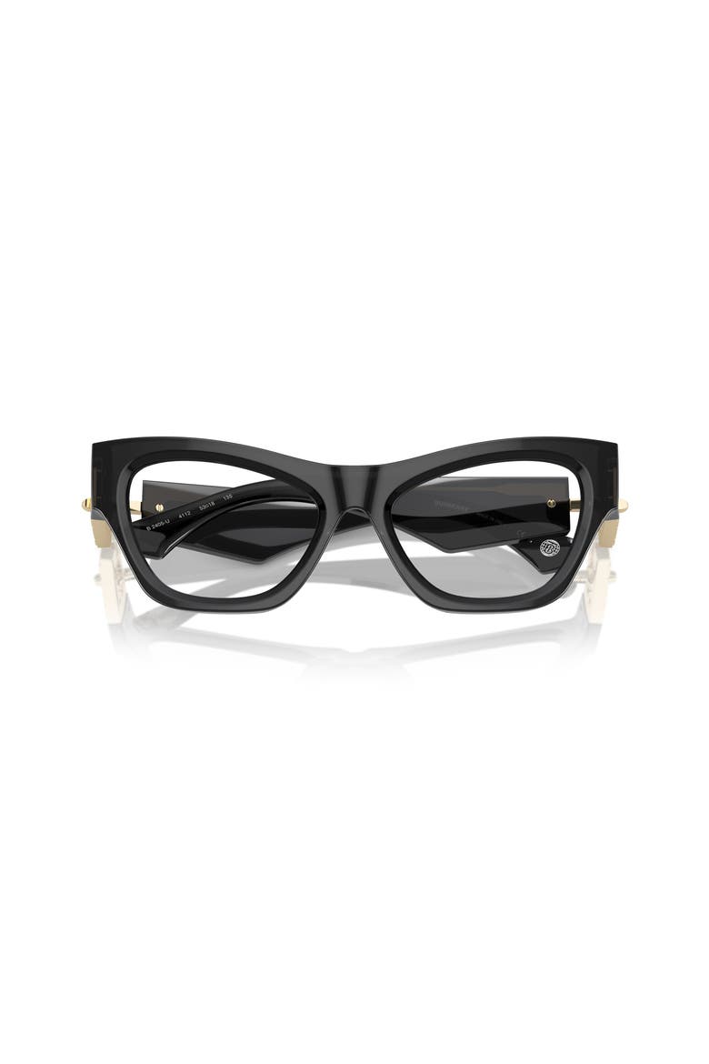 53mm Cat Eye optical glasses, Alternate, color, Grey