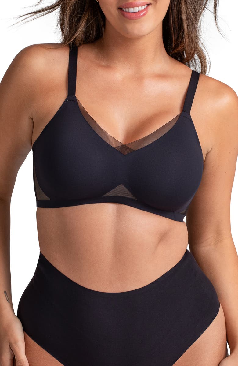 Honeylove CrossOver Wireless Bra, Main, color, 