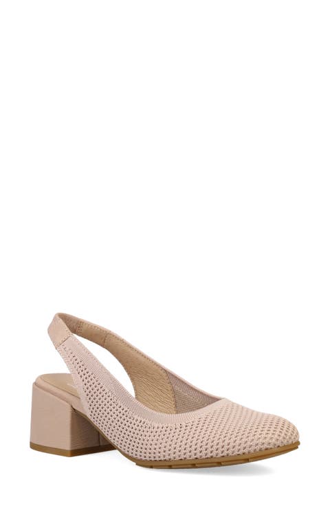 Yarn Knit Slingback Pump (Women)