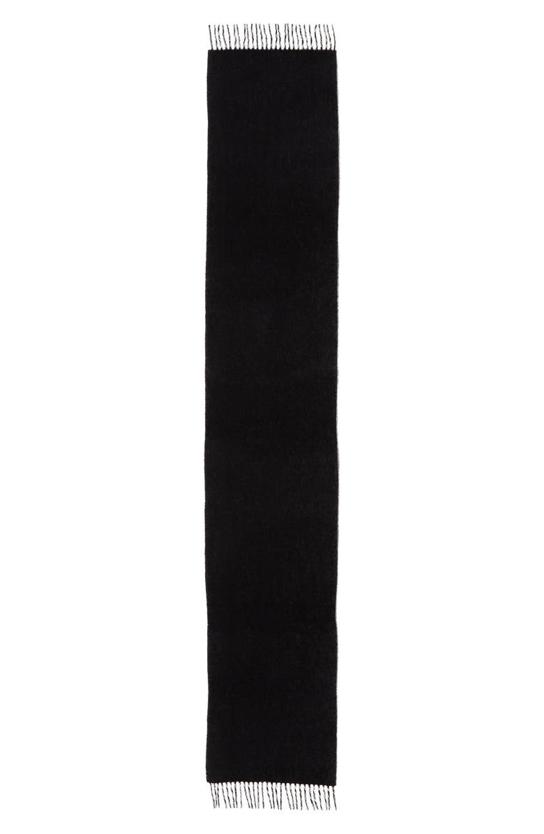 Nordstrom Two Tone Cashmere & Wool Fringe Scarf, Alternate, color, 