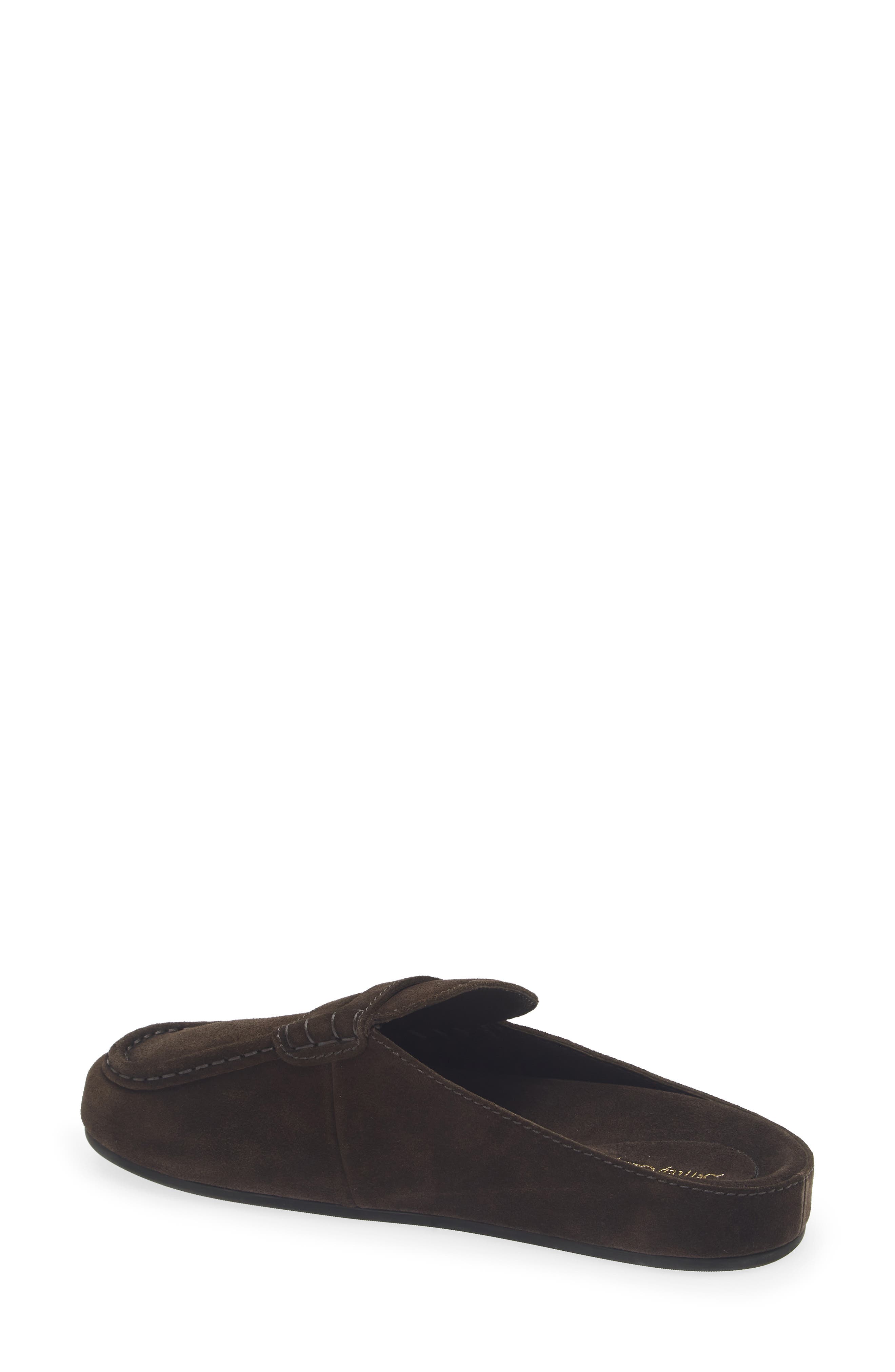 Miles Loafer Mule, Alternate, color, BROWN SUEDE