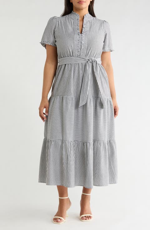 Tiered Maxi Dress (Plus)