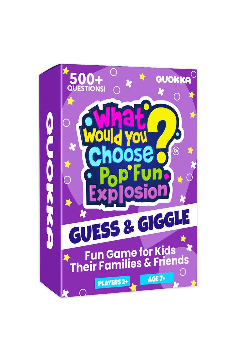Quokka What Would You Choose? Trivia and Card Games for Kids & Family, Main, color, Pop Culture