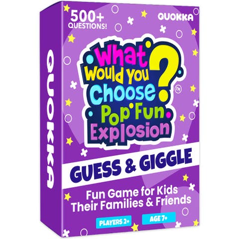 What Would You Choose? Trivia and Card Games for Kids & Family