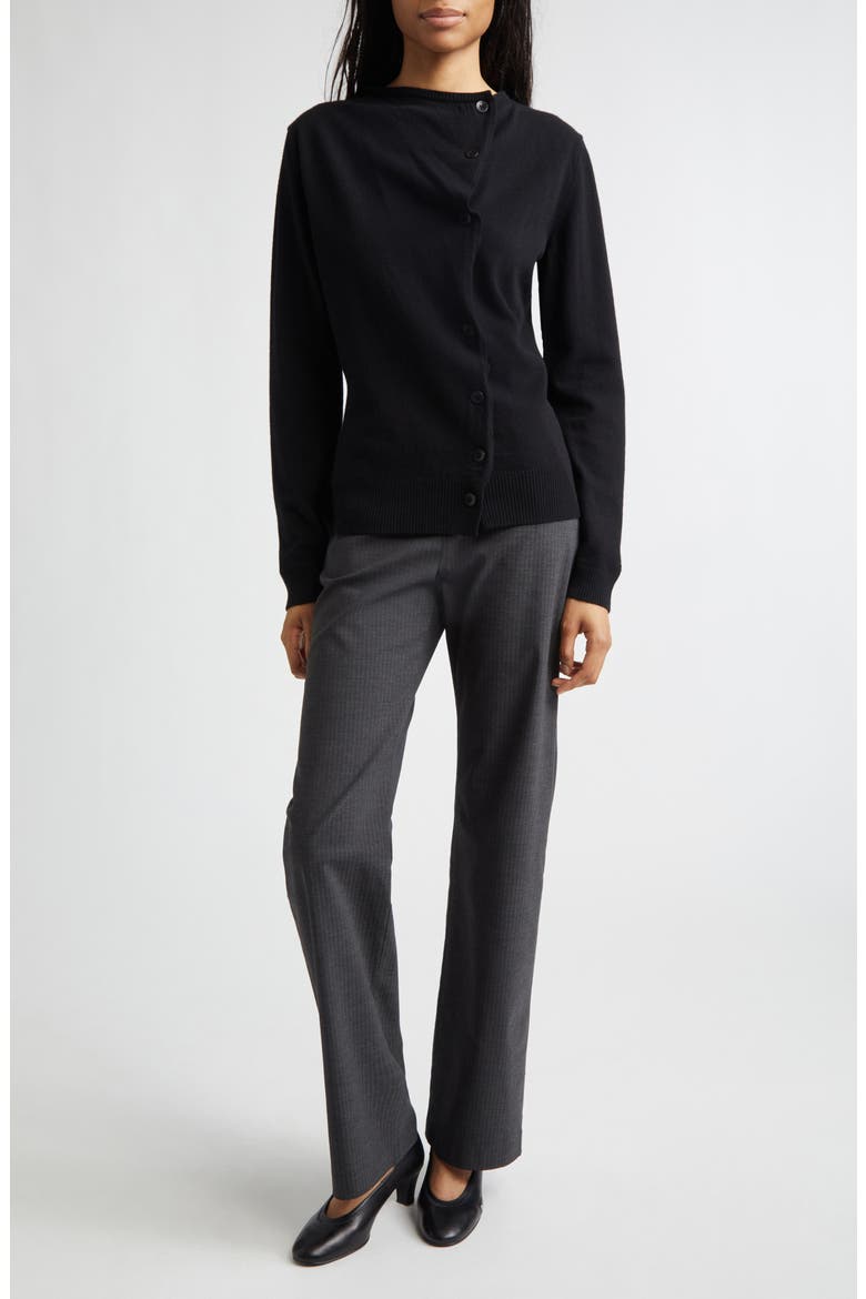 Sil Herringbone Suiting Straight Leg Trousers, Alternate, color, GREY
