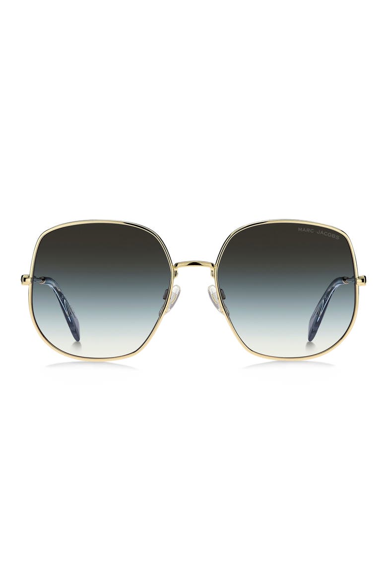 59mm Gradient Square Sunglasses, Main, color, 0LKS-IB