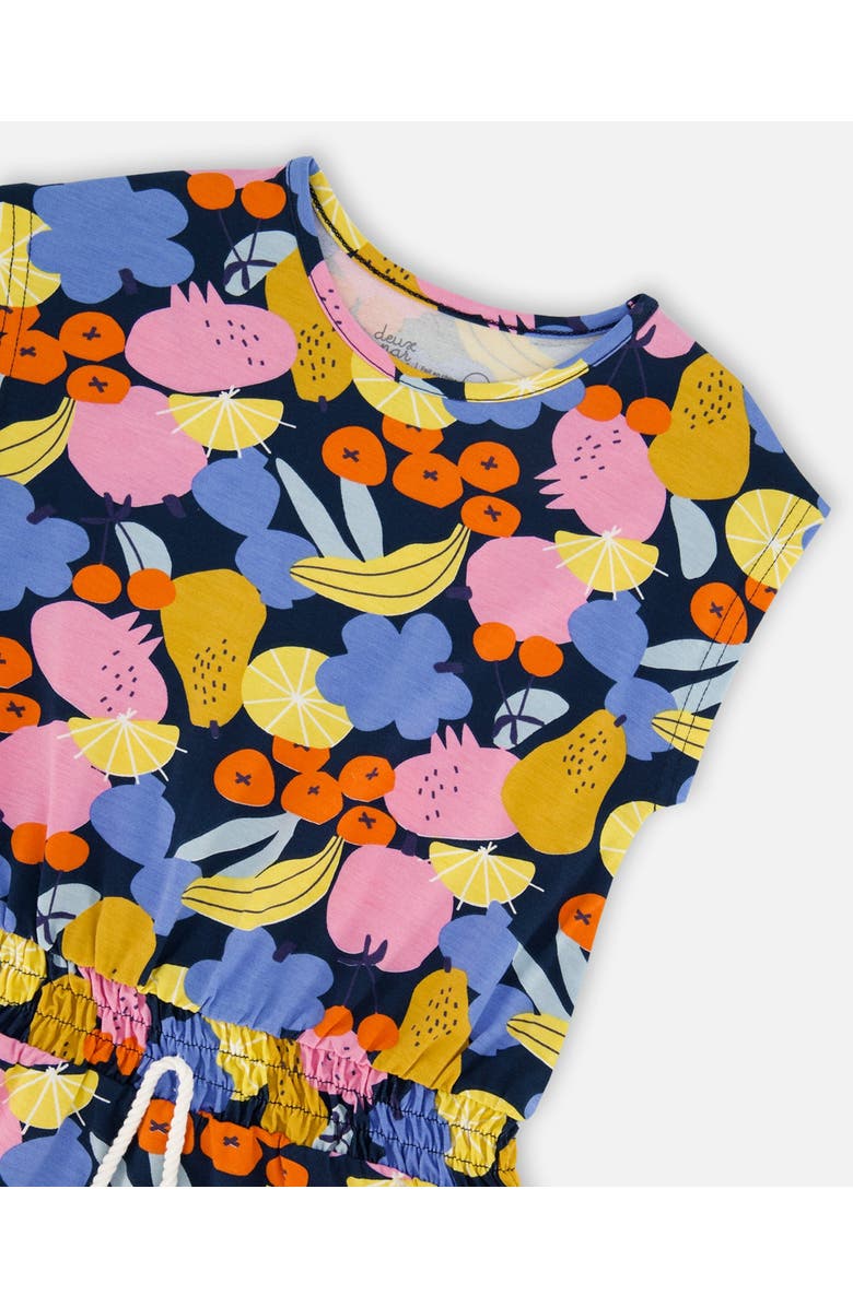 Deux par Deux Little Girl's Printed Tunic Top Multicolored, Alternate, color, Multicolored