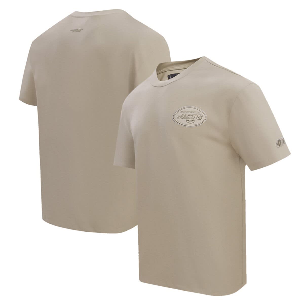 Pro Standard Tan New York Jets Drop Shoulder T-shirt In Neutral