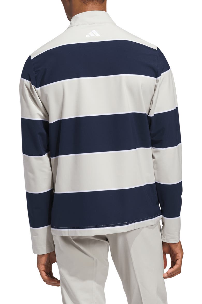 Ultimate Rugby Quarter Zip Performance Pullover, Alternate, color, COLLEGIATE NAVY/WONDER ALUMINA