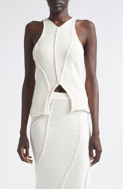 Eddy Cotton Blend Sweater Tank