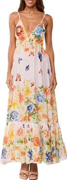 RANEES Floral Maxi Dress