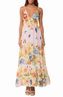 RANEES Floral Maxi Dress