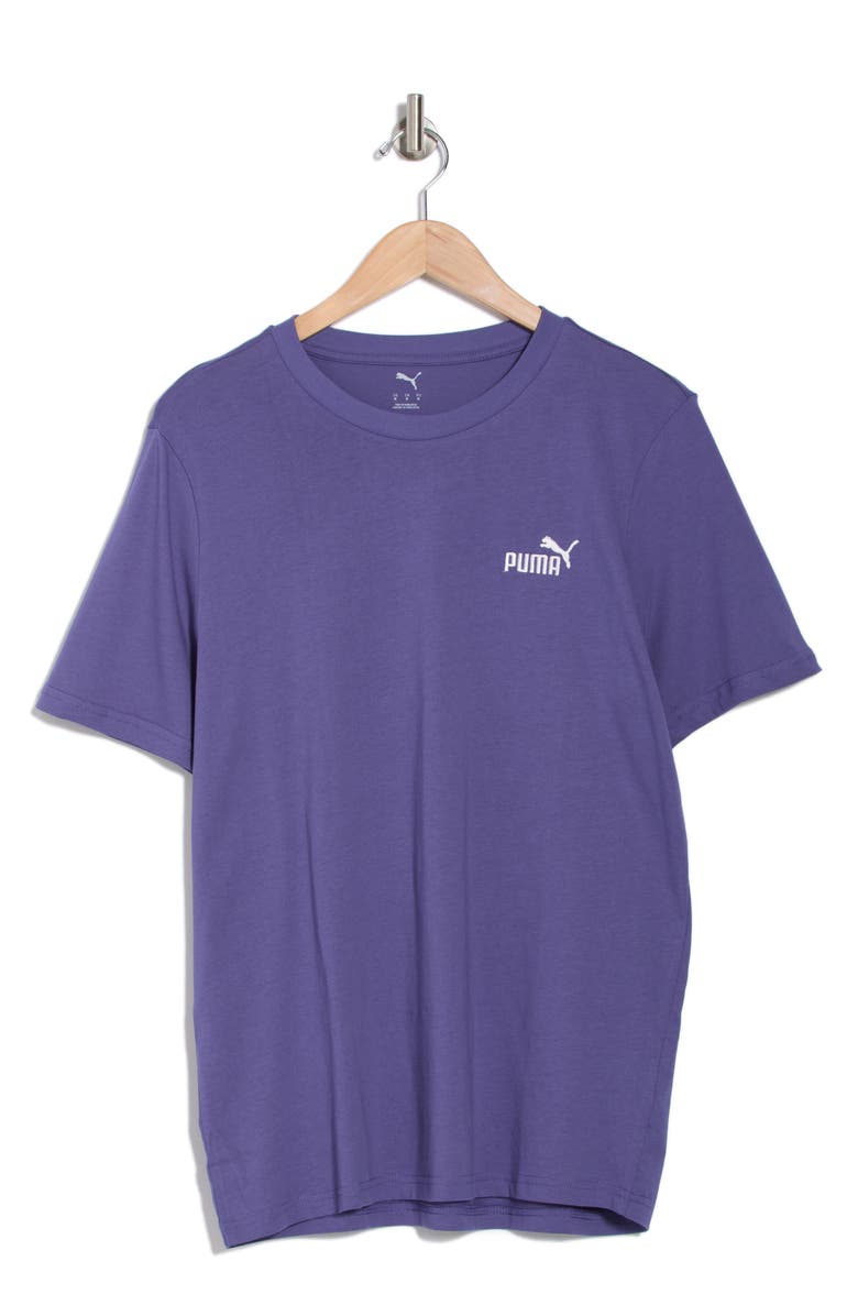 PUMA Essential Embroidered Logo Crewneck T-Shirt, Alternate, color,
