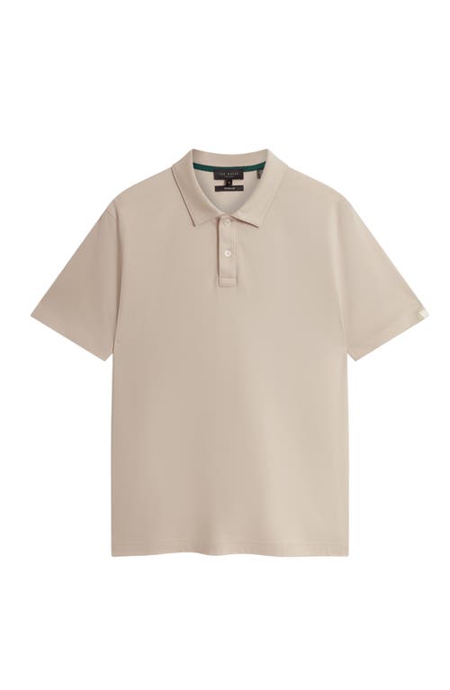 Ted Baker Connall Cotton Polo In Gray