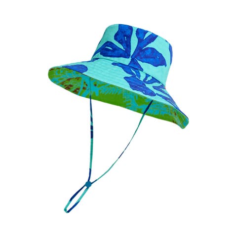 "Tropical Bliss" Reversible Sun Hat