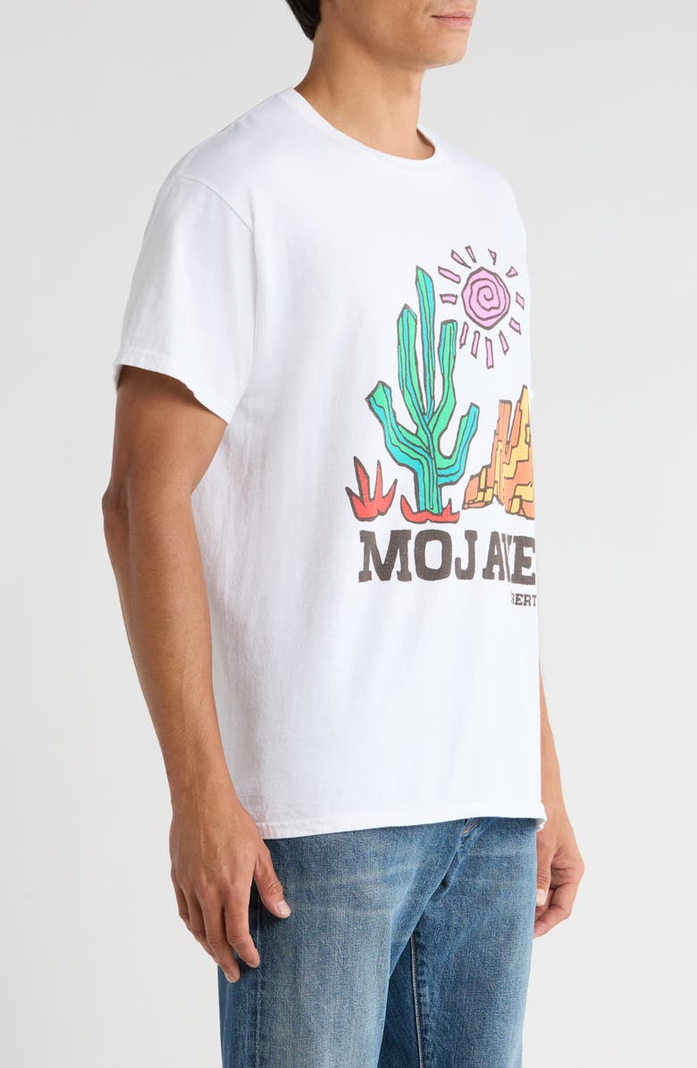 Junk Food Mojave Desert Flea Market Graphic T-Shirt, Alternate, color, White