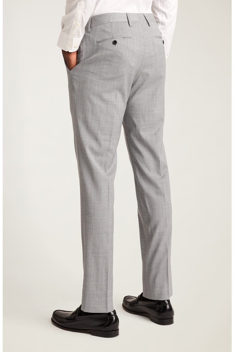 Jetsetter Stretch Wool Dress Pants, Alternate, color, LIGHT GREY