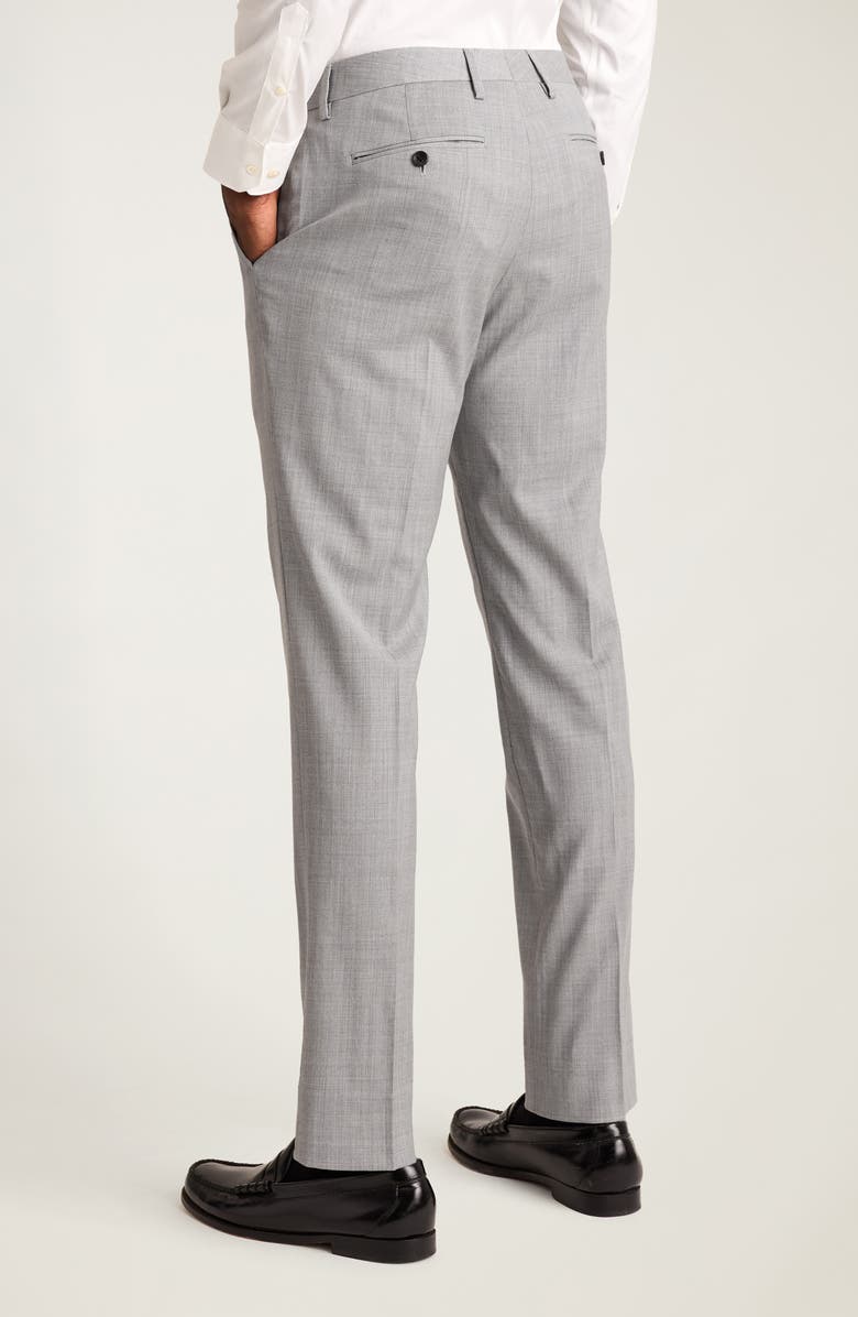 Bonobos Jetsetter Stretch Wool Dress Pants, Alternate, color, Light Grey