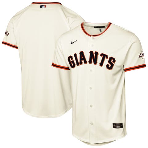 Youth Nike  Cream San Francisco Giants Home Stadium Jersey