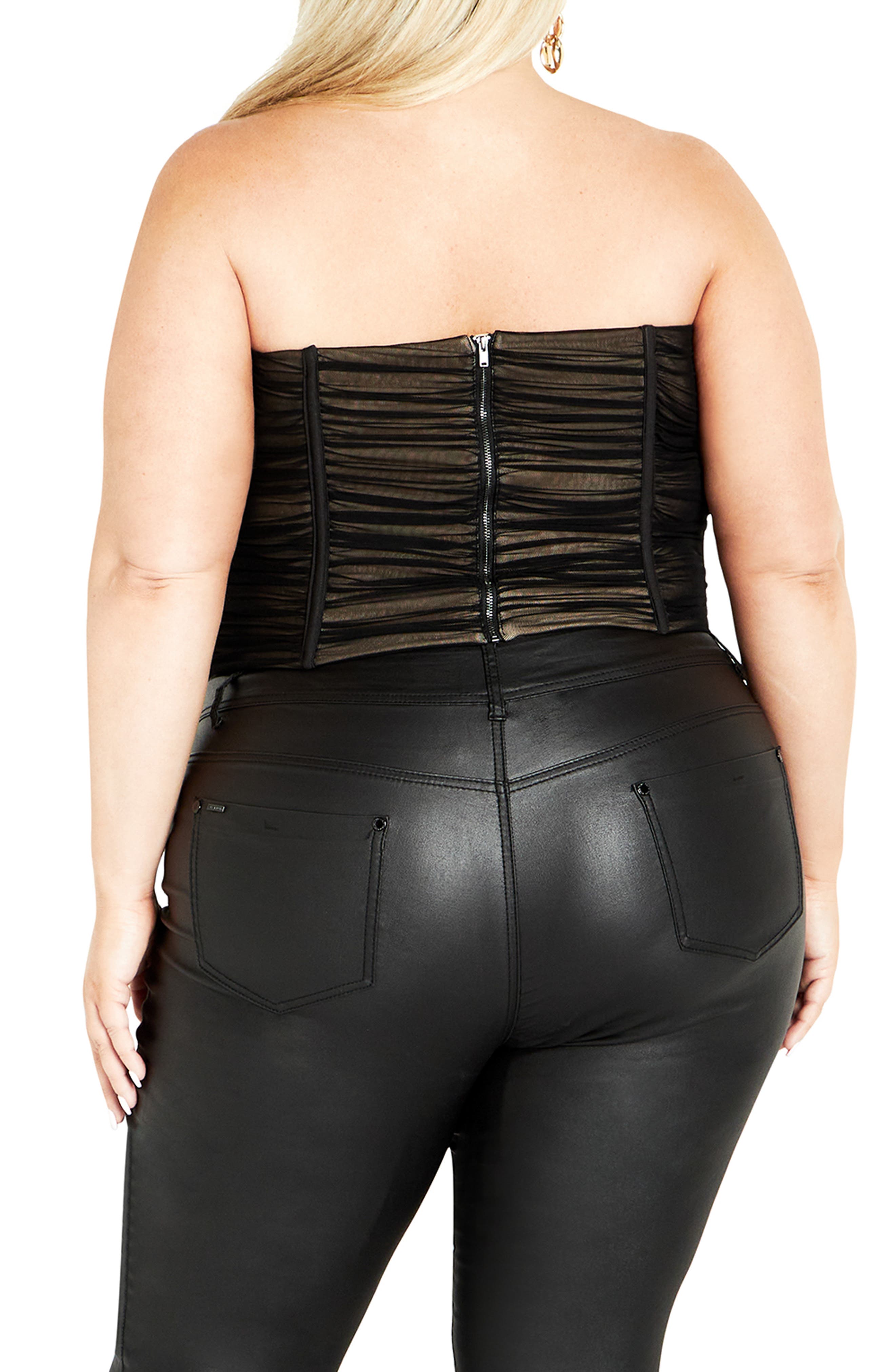 Maise Strapless Corset Top - image 2