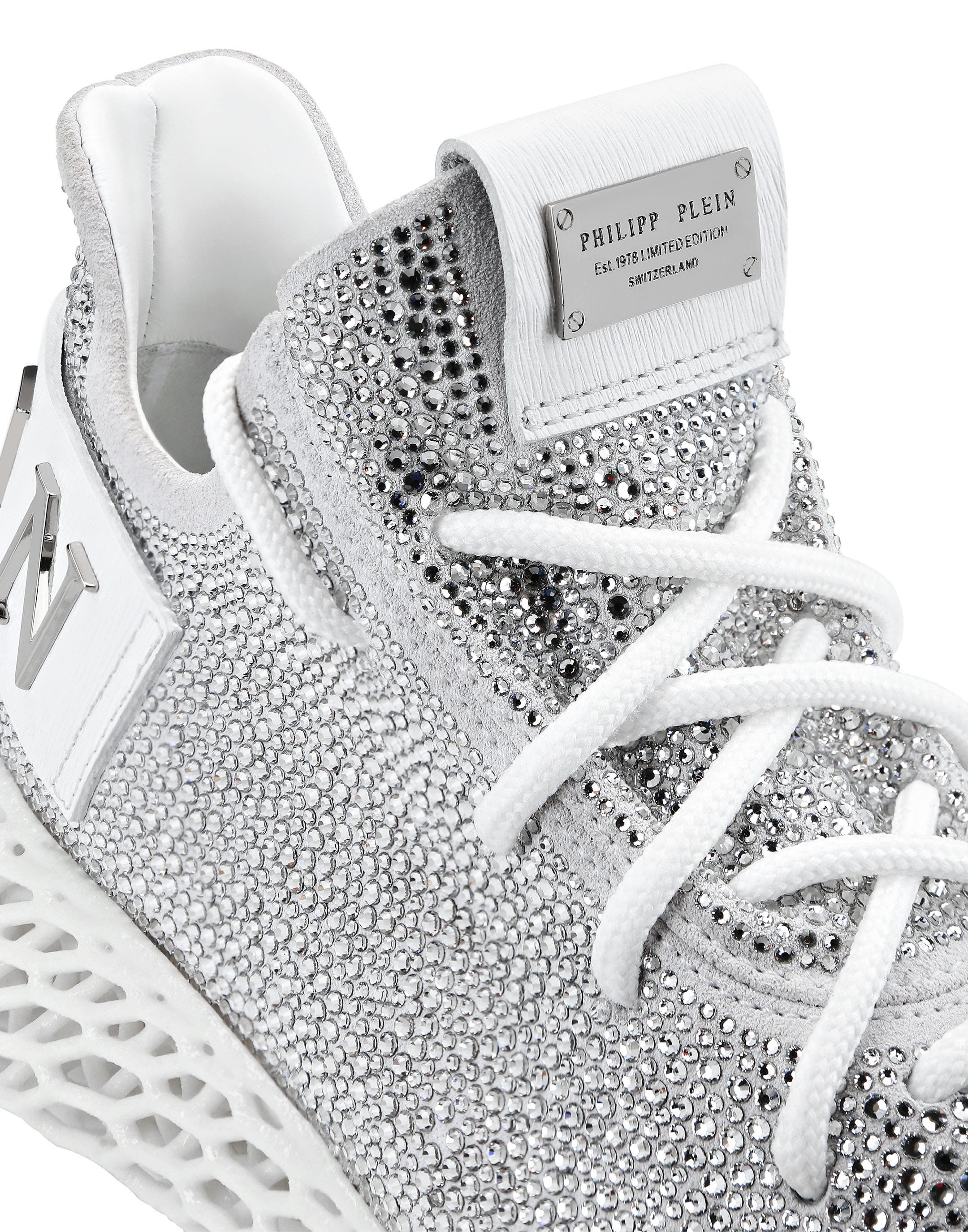 Runner Sneaker Skeleton Women, Alternate, color, crystal