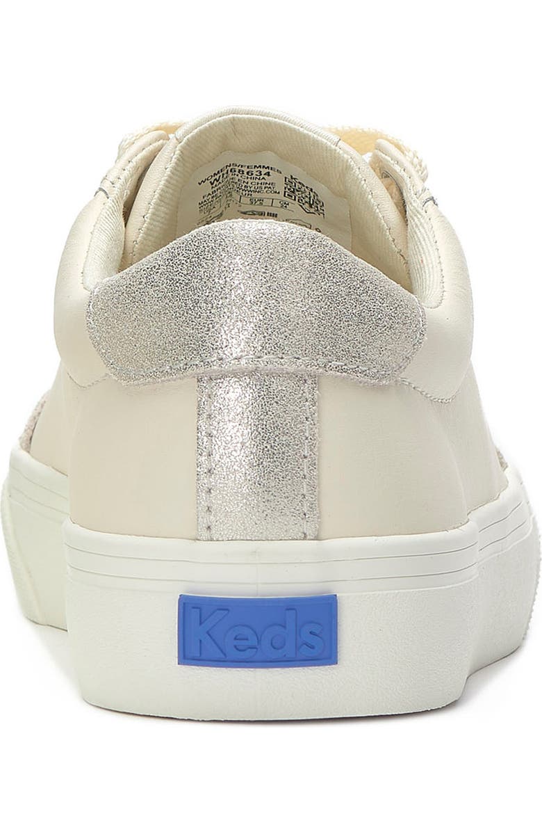 Keds<sup>®</sup> Jump Kick Sneaker, Alternate, color, Egret/ Egret