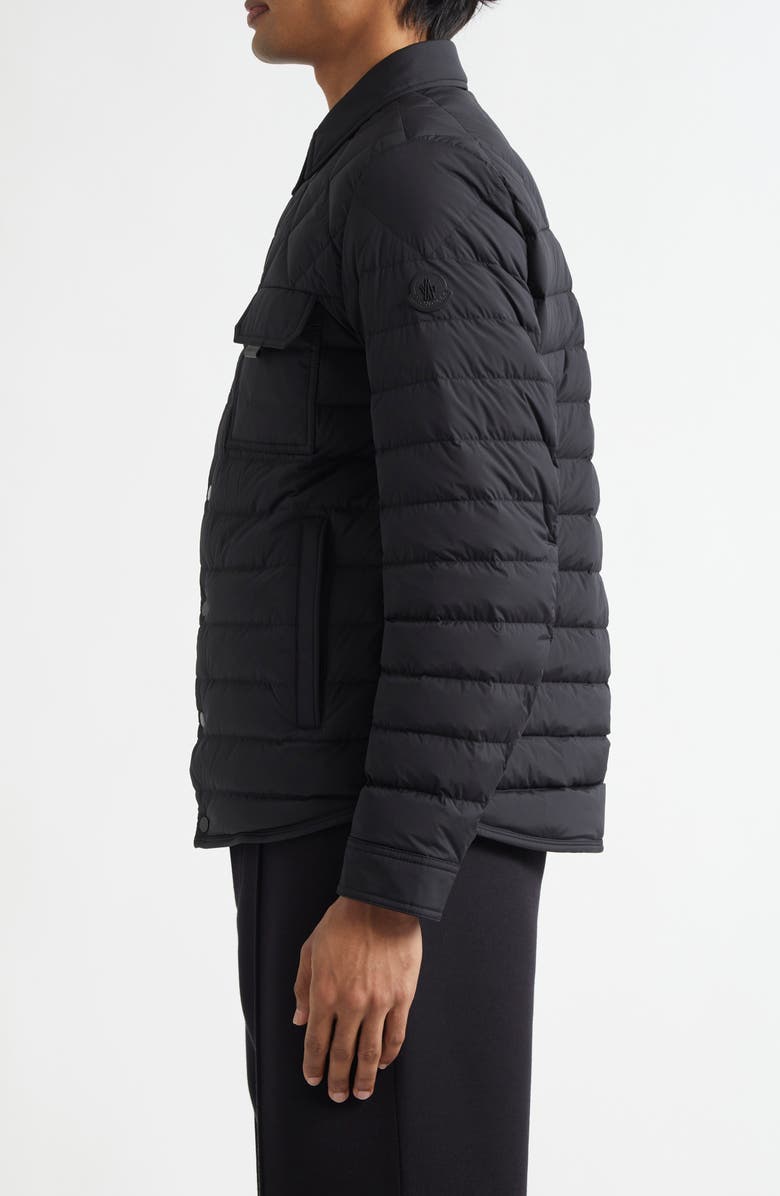Moncler Iseran Quilted Down Jacket, Alternate, color, Black