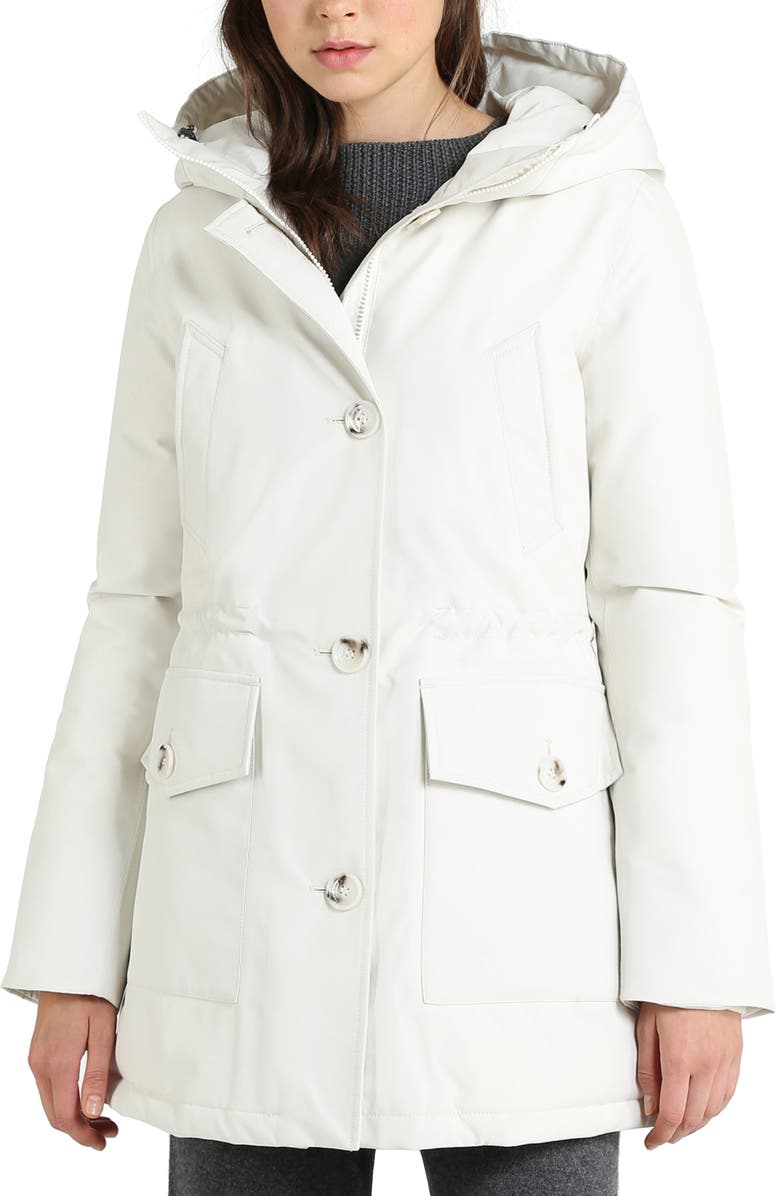 Woolrich Mountain Gore-Tex<sup>®</sup> Hooded Down Parka, Main, color, 