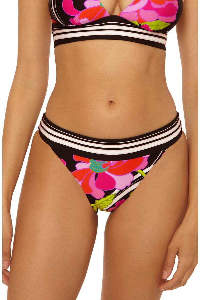 Bougainvillea Reversible Hipster Bikini Bottoms, Main, color, MULTI