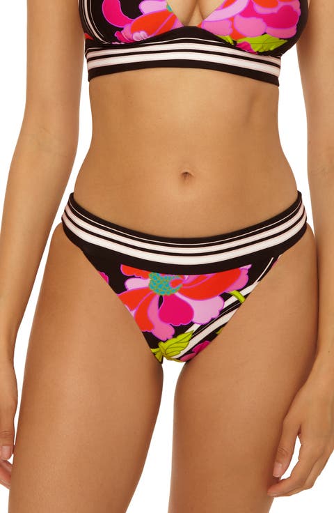 Bougainvillea Reversible Hipster Bikini Bottoms