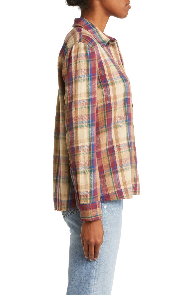 L.L.Bean Signature Heritage Plaid Cotton Flannel Button-Up Shirt, Alternate, color,