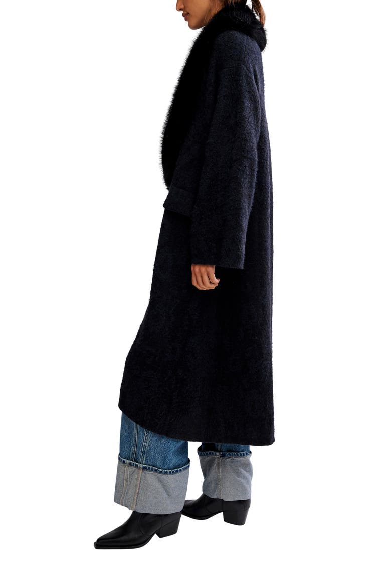 Twice Loved Maxi Cardigan, Alternate, color, SOLID BLACK