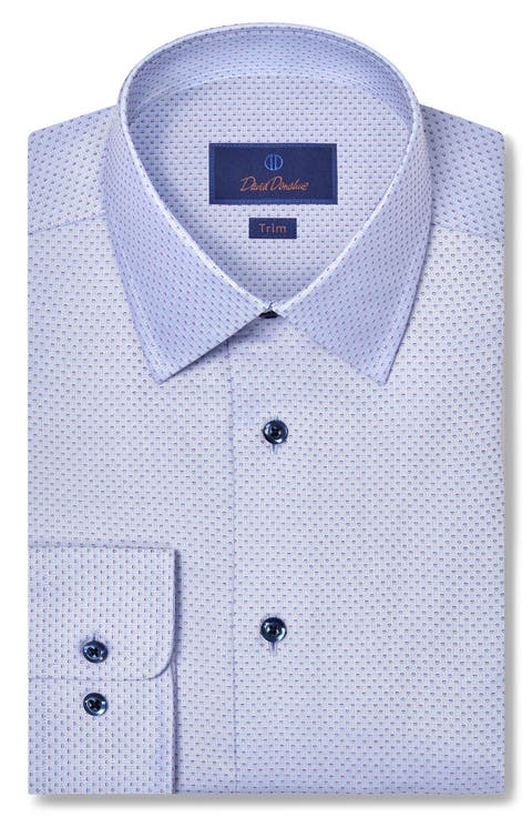 Fit Cotton Dobby Dress Shirt