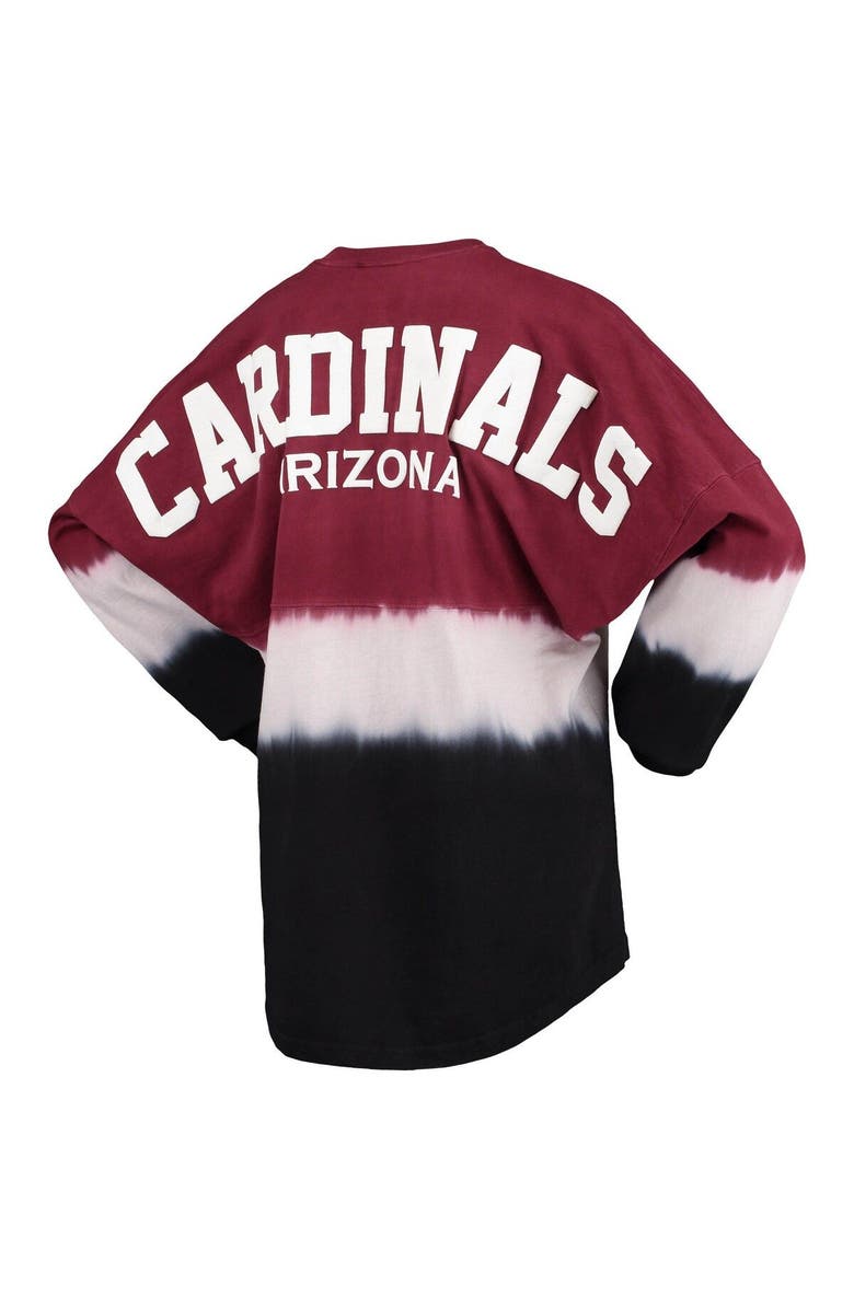 FANATICS Women's Fanatics Branded Cardinal/White Arizona Cardinals Ombre Long Sleeve T-Shirt, Alternate, color, 