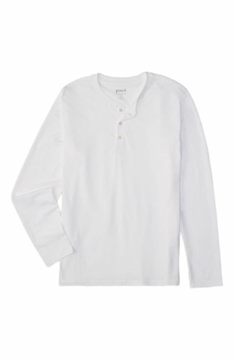 Organic Cotton Softspun Long Sleeve Henley