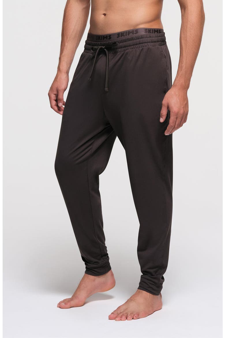 Outdoor Jersey Tapered Joggers, Alternate, color, IRON