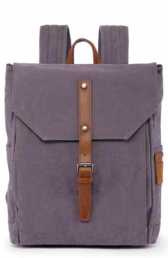 Sunny Trail Canvas & Leather Backpack