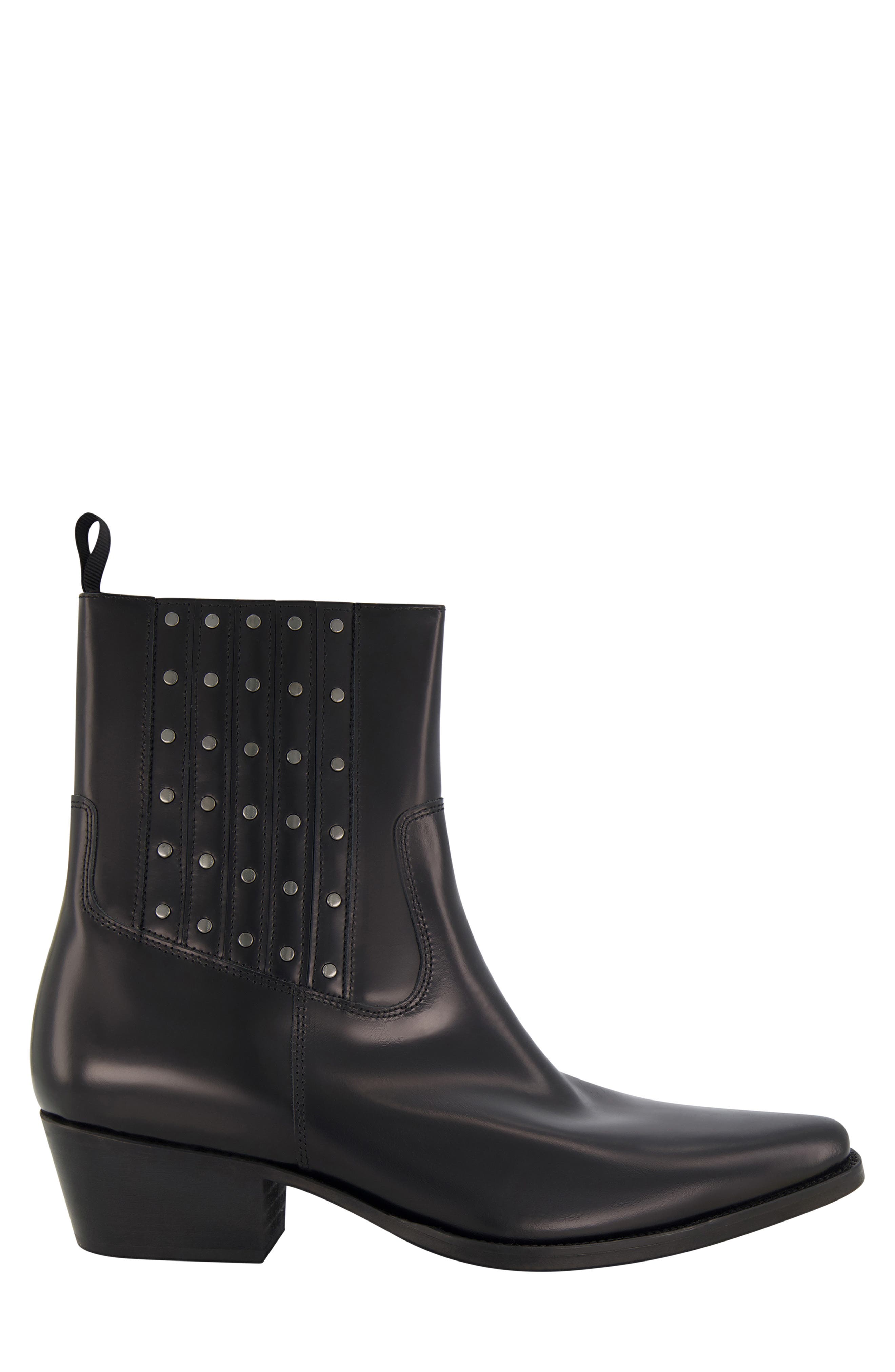 KARL LAGERFELD PARIS Studded Chelsea Boot, Alternate, color, 