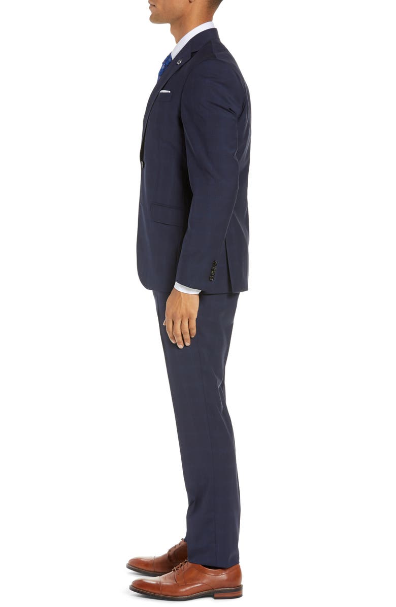 Ted Baker London Roger Slim Fit Solid Wool Suit, Alternate, color, 