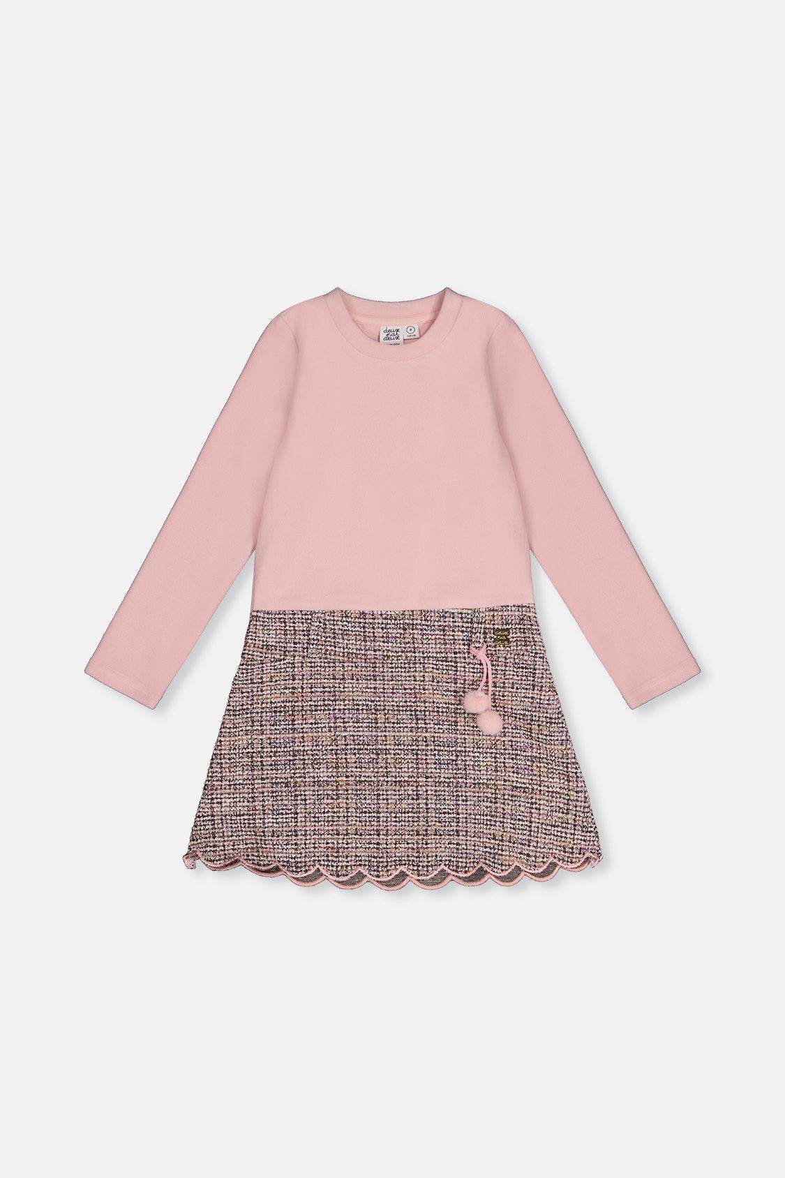 selected Pink and Black Knit
