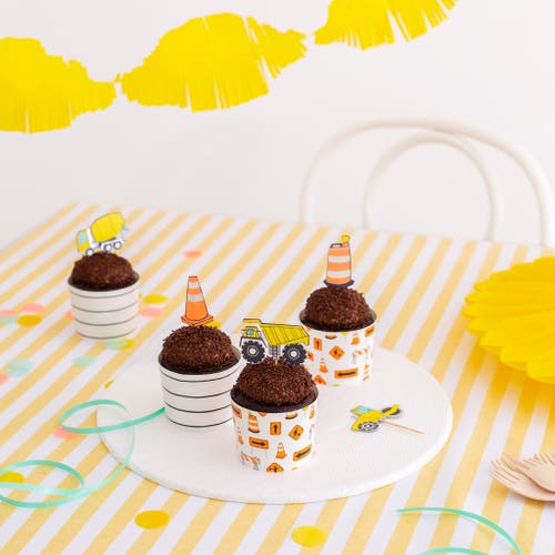 Daydream Society Under Construction Cupcake Decorating Set In Multi